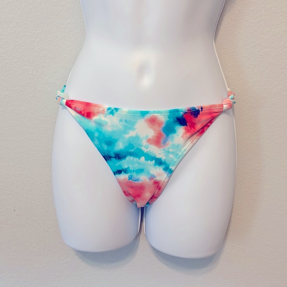 Tie dye bikini bottom